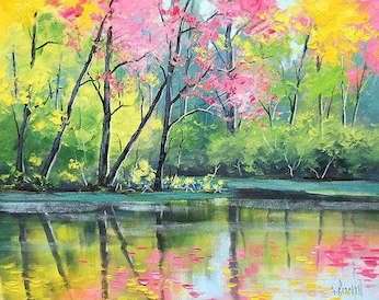 Xpresarte  Lago De Primavera