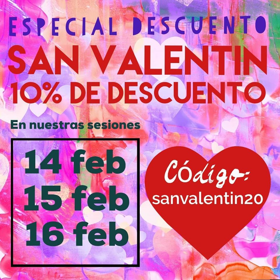 descuento san valentin madrid pintar cuadro