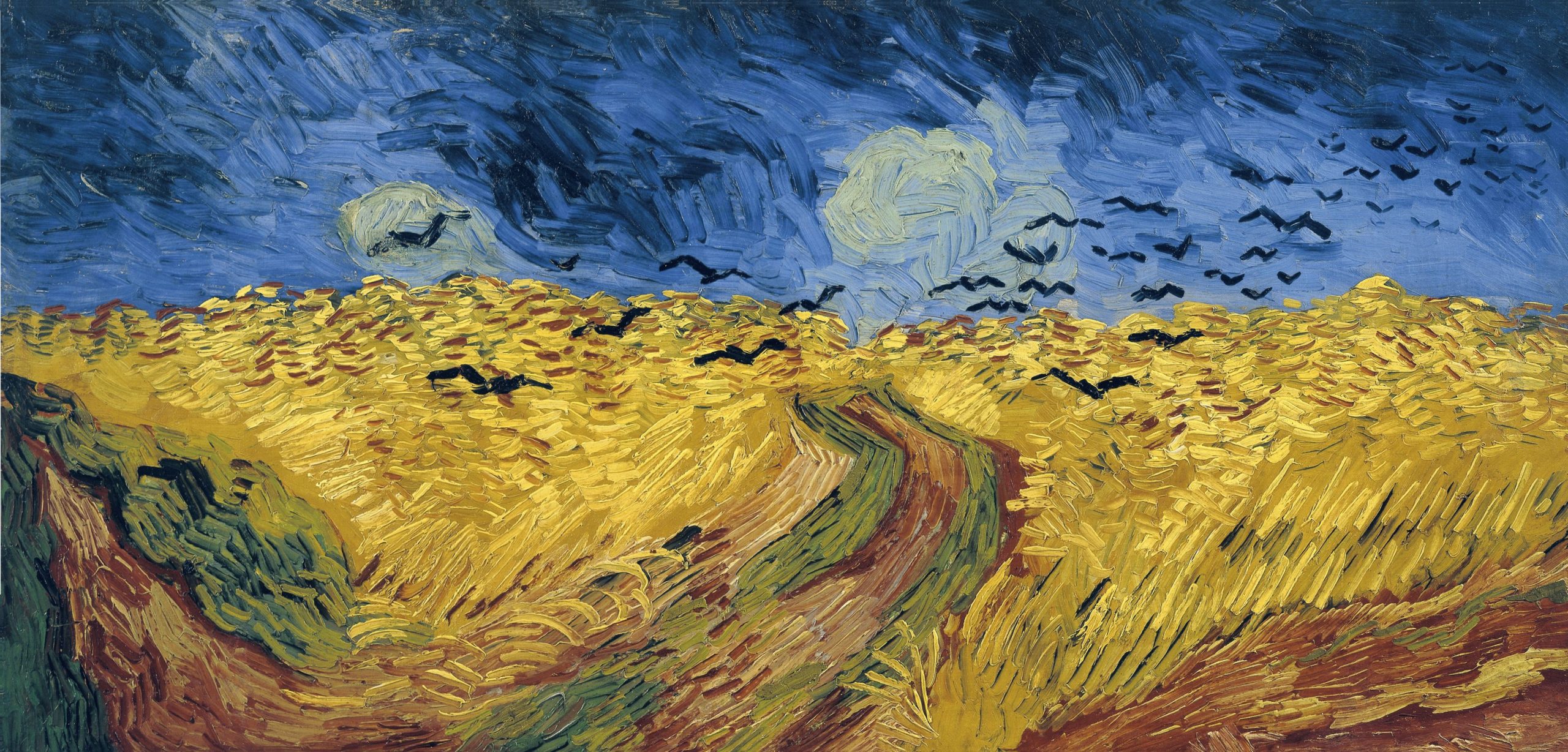 campo de trigo van gogh